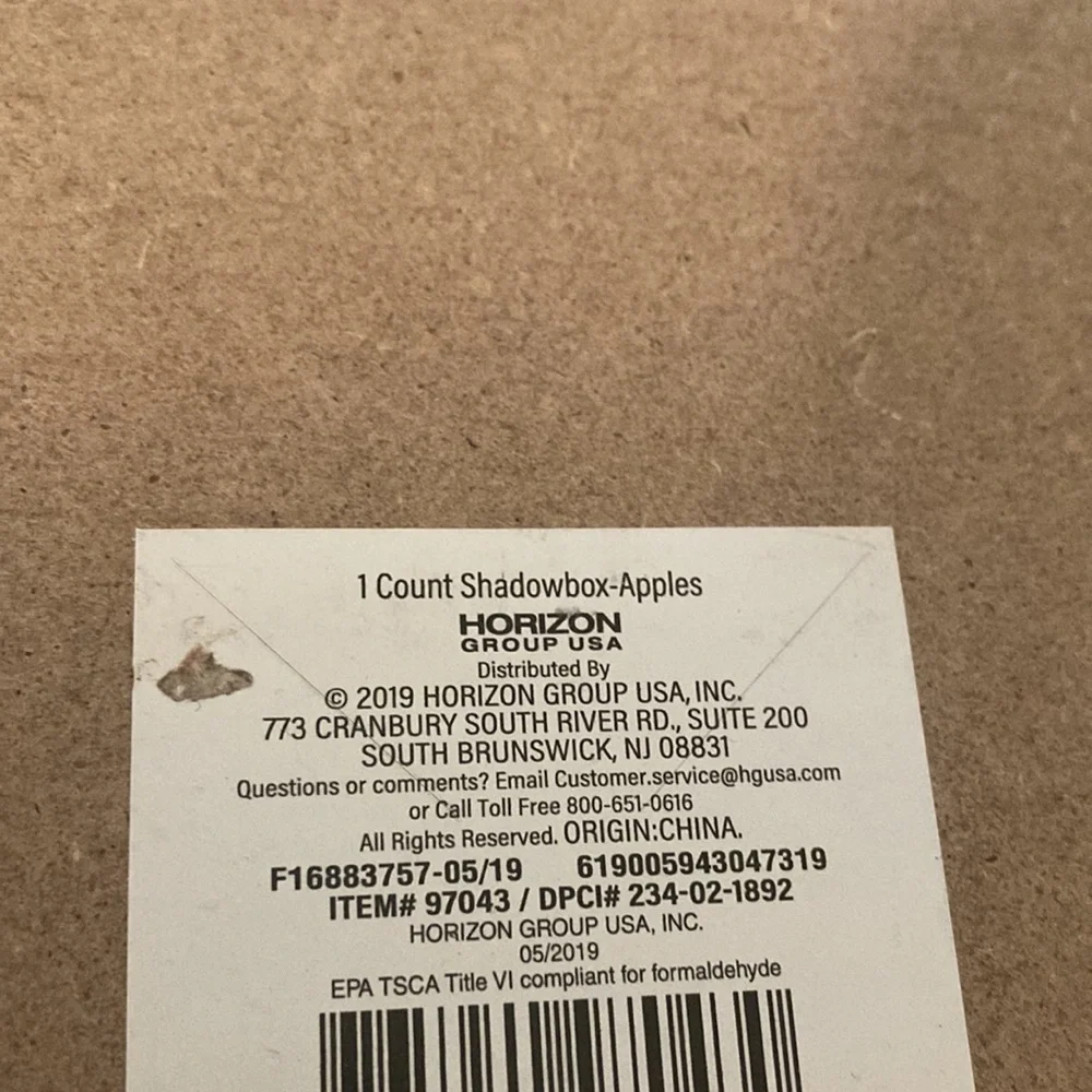 Target BP Distressed Apple Tabletop Sign